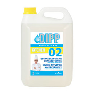 Dipp n°02 - 1x5L degraissant cuisine graisses tenaces surpuissant