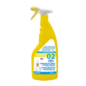 Dipp n°02 - degraissant cuisine graisses tenaces mousse easy pro 750 ml spray