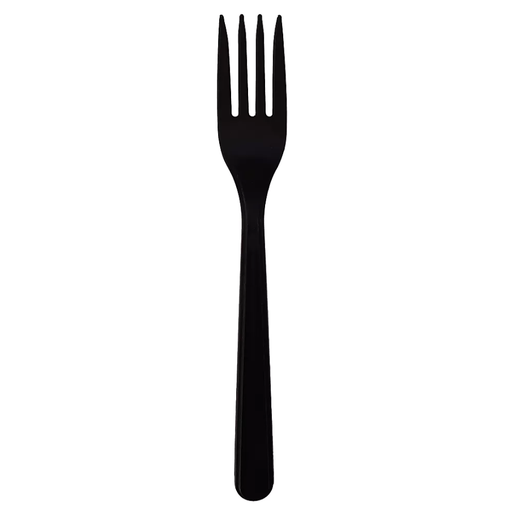 [66206] Vorken zwart Herbruikbaar PP 18cm 20x50P 