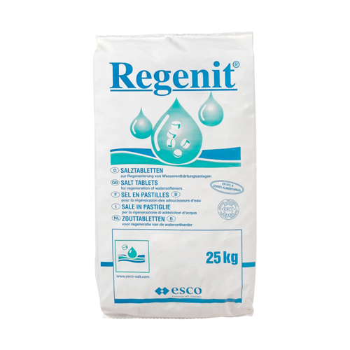 Regenit Verzachtend Zout in tabletten 25kg 
