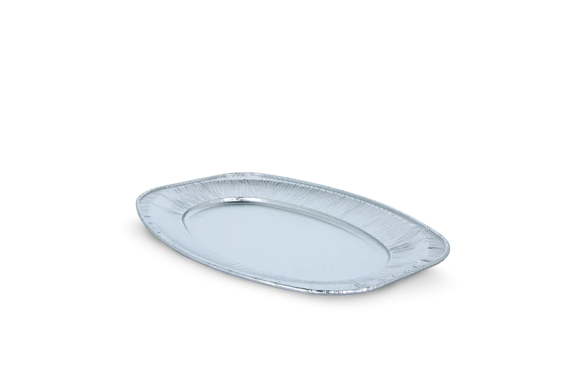 [66530] Oval aluminum trays 33cm V330G 