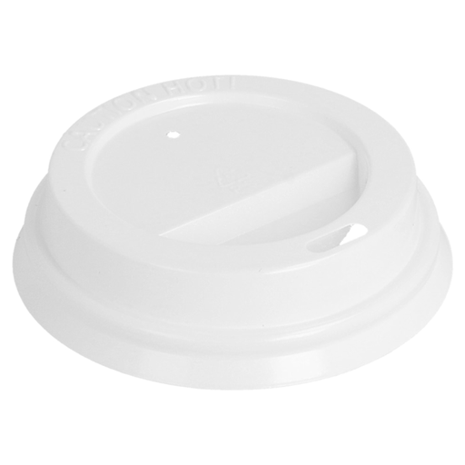 [65910] Witte koffiebeker deksels Ø63mm 