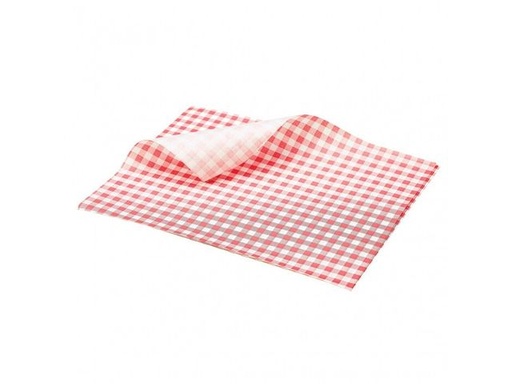 [54922] Papier feuille duplex Vichy Rose HDPE 50x60cm 80gr 15kg