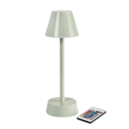 [6105] Table lamp Duni LED Zelda Pistachio Green 10.9x33cm